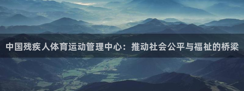 vsport体育官网下载招商电话号码：中国残疾人体育