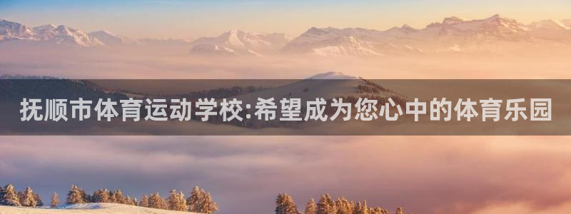vSport体育在线登录平台：抚顺市体育运动学校:希望成为您